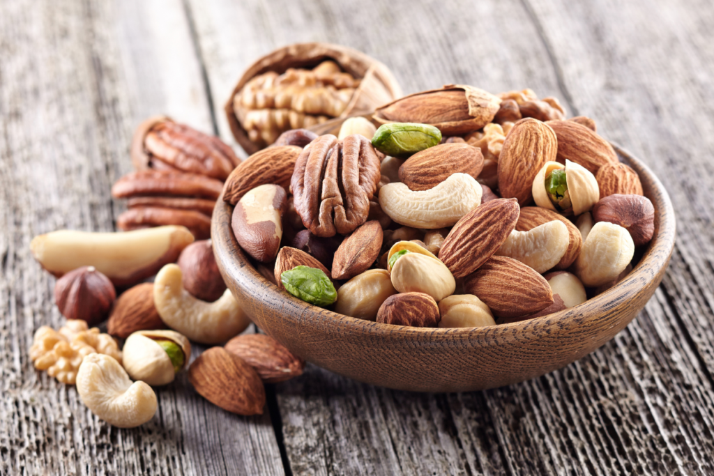 Nuts and Produce Boost Your Oral Health